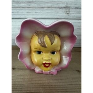 Vintage Baby Girl Planter